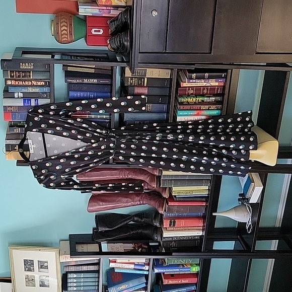 DVF multi color wrap dress - Picture 4 of 4